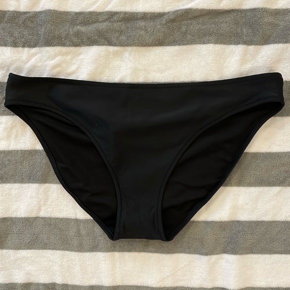 Aerie Real Good Black Bikini Bottom NEW - Picture 3 of 8